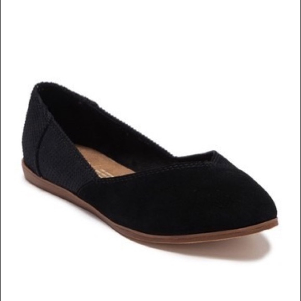 TOMS Women’s Jutti Black Flats